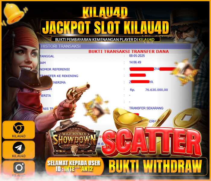 BUKTI KEMENANGAN SLOT